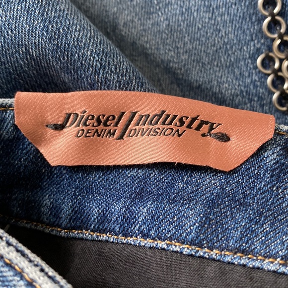 Diesel Jeans D Clayre Bootcut Low Waist Jeans with Studded Details NWT - Picture 15 of 15